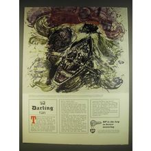 1963 BP Oil Ad - The Rescue by John Lawrence - Oh Darling (BP)