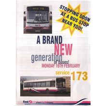 WELLS, SOMERSET First bus Badgerline Timetable ..1998 leaflet.. Wells to Bath. /