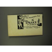 1951 The Drake Hotel Ad - Your Philadelphia Host