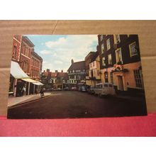 WYLE COP, SHREWSBURY, SHROPSHIRE unused postcard Colourmaster =