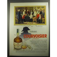 1956 Courvoisier Cognac Advertisement - The brandy of Napoleon
