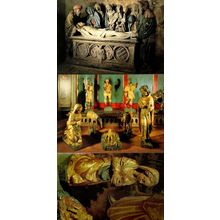 Chaource Eglise Saint Jean Baptiste 3x Nativity Sculpture Postcard s