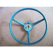 1972 73 74 Dodge Dart Plymouth Duster Valiant Blue Steering Wheel OEM 3467474