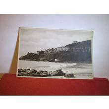 HANNAFORE POINT, LOOE, CORNWALL by Colling Turner used postcard 1947 pm =