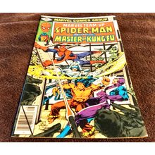 Comic Bronze Age Marvel Team Up Spider Man & Master Of KungFu Vol 1 # 84 1979