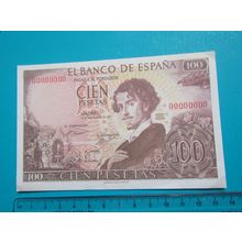 Espana Spain 1965 100 Pesetas Banknote Reproduction - 113