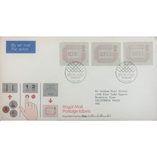 GB May 1984 Frama Postage Labels Royal Mail Edinburgh First Day Cover FDC stamp
