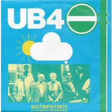 UB40 - So here I am / Silent witness 1982 7" single vinyl record 7DEP5