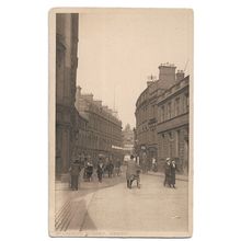 Postcard UK England Derbyshire Derby street scene St James's Street people cars