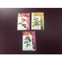 ICOLLECTZONE Belgium 1654-56 flowers VF NH