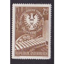 AUSTRIA 1959 175th ANNIV TOBACCO MONOPOLY MNH SG1336