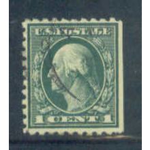 Used 462 1c George Washington Fine BPS A09545