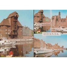 Gdansk Ship Polish Boat 2x Postcard s