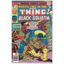 MARVEL TWO - IN - ONE # 24 THE THING and BLACK GOLIATH (1977)