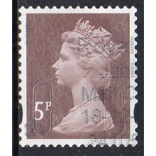 GB 2016 Security Machin - Dull Red-brown M16L, No Source Code 5p Used