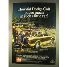 1976 Dodge Colt Estate Wagon Ad - Put So Much
