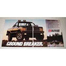 1989 Dodge Dakota 4x4 Pickup Truck Ad - Ground Breaker