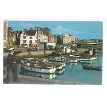THE BARBICAN, PLYMOUTH, DEVON unused vintage postcard =