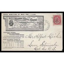 Canada Victoria Numeral 1901 Illustrated Darthmouth NS Dominion Express