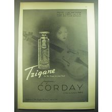 1946 Corday Tzigane Perfume Ad - Tzigane for the Gypsy in your Soul