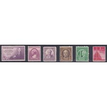 653 1/2c Nathan Hale Average Plus MNH VA0941d