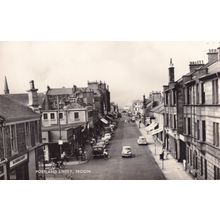Mad Bicycles Hairdresser At Portland Street Troon Scottish Postcard
