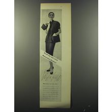 1953 Lord & Taylor Suit By Volin Ad - Waiting can be fun