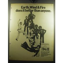 1975 Earth, Wind & Fire That's the Way of the World Album Advertisement