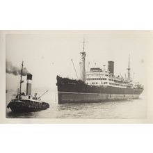 Salween Passenger Ferry Cargo Ship Vintage Rare Photo