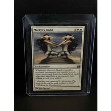 Martyr's Bond Commander Magic: the Gathering Trading Card