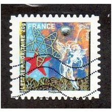 FRA 2010 (58c) 'CHRISTMAS' FINE USED (EBID21641)