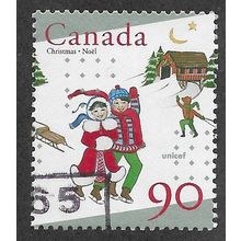 CAN 1996 90c 'CHRISTMAS' FINE USED (EBID71-397)