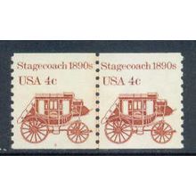 1898A 4c Stagecoach Very Fine MNH Dry Gum CNP Left 3 W0499