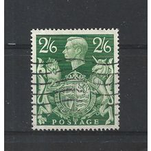 GB.SG476b 2s 6d Yellow-Green.Fine Used.Jul25b