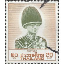 THAILAND, King Bhumibol Adulyadej, orange 1989, 20B