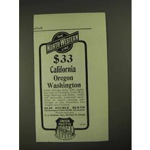 1903 The North-Western Union Pacific Line Ad