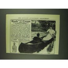 1907 Hinds' Honey and Almond Cream Ad