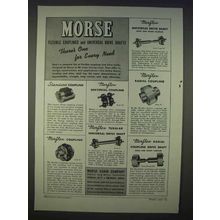 1939 Morse Chain Company Ad - Couplings, Drive Shafts