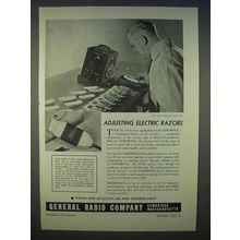 1939 General Radio Company 631-B Strobotac Ad