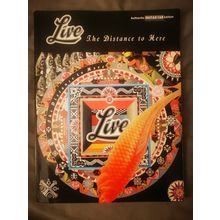 Live The Distance To Here Authentic Guitar Tab Edition Soft Cover Book