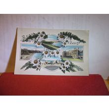 multiview, NEWQUAY, CORNWALL. unused antique postcard by Tom Harvey of Redruth =