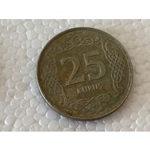 Umlaufmünze Türkei 25 Kurus 2010
