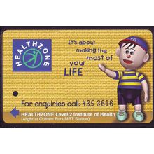 Health Zone S'pore TransitLink Train/Bus Card