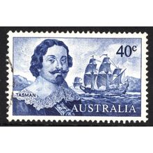 AUSTRALIA 1966: NAVIGATORS DEFINITIVES - 40c ABEL TASMAN USED (G2)