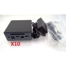 Lot of 10 Intel NUC NUC7JY Celeron J4005 16GB RAM 160GB SSD UHD 600 No OS w/AC