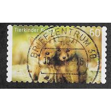 GER 2014 €0.60 (S/A) 'YOUNG ANIMALS ( FOXES)' FINE USED (EBID55-499)