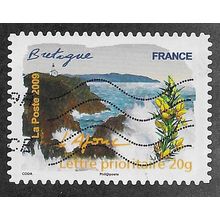 FRA 2009 (56c) 'FLORA- BRETAGNE' FINE USED (EBID55-207)