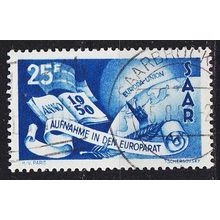 GERMANY Saar [1950] MiNr 0297 ( O/used )