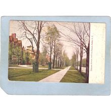 New York Buffalo Delaware Avenue North From Summer ny_box4X1~2787