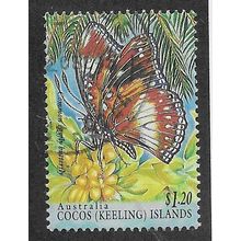 CKI 1995 $1.20 'COMMON EGGFLY BUTTERFLY' FINE USED (EBID71-846)